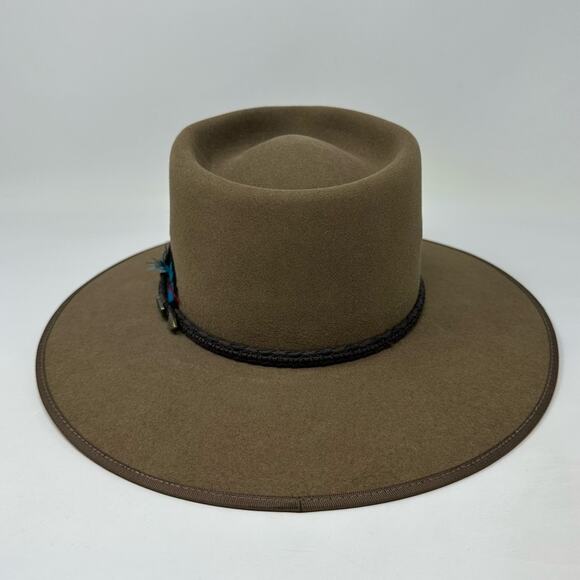 Akubra Australia Cattleman Hat SZ 54 cm Small Pure Fur Felt Western Southwestern - Picture 6 of 15